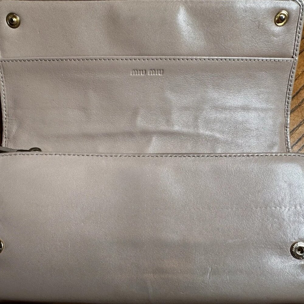 Authentic Miu Miu Studded Wallet - image 4